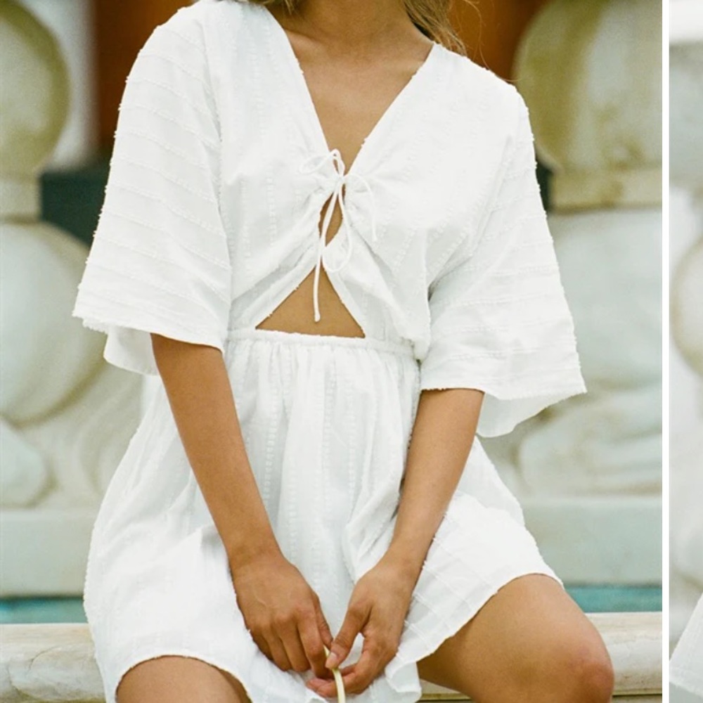 Eli Dress SABO Skirt White Mini